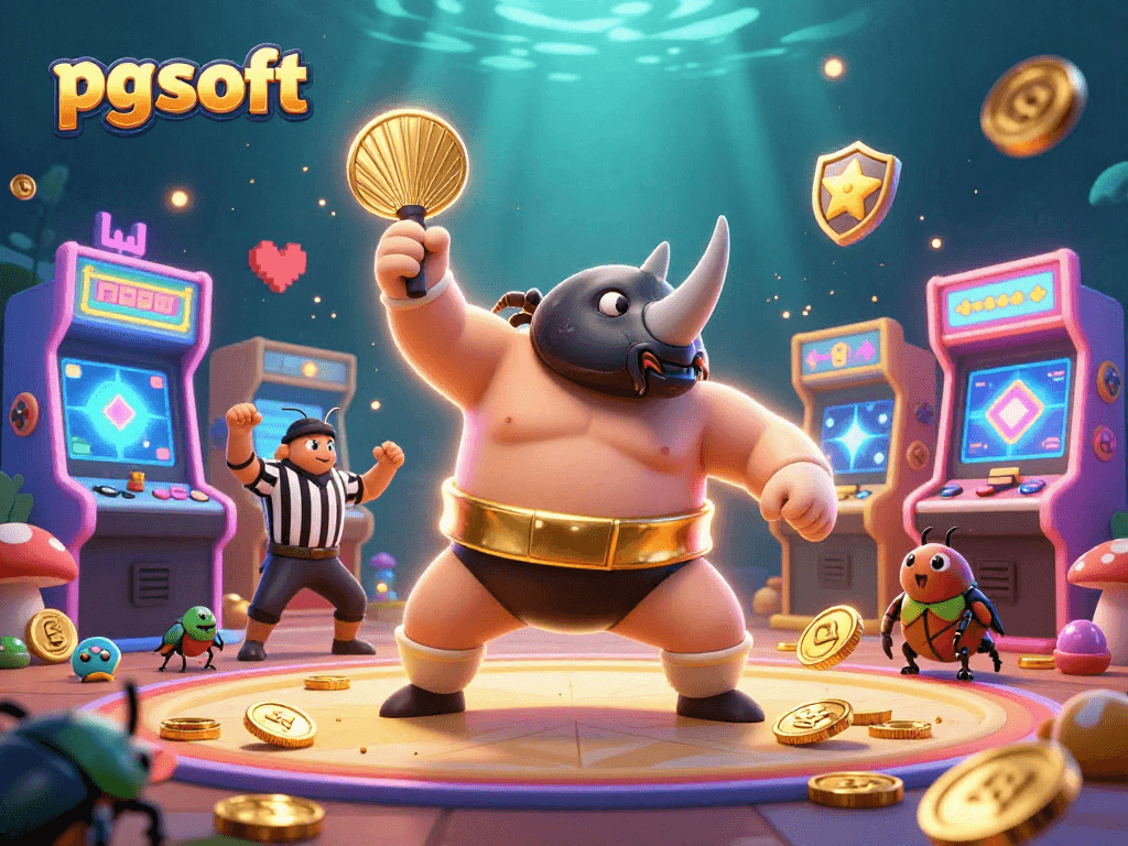 Experience the excitement of pg soft with a vibrant, dynamic casino scene featuring winning characters!