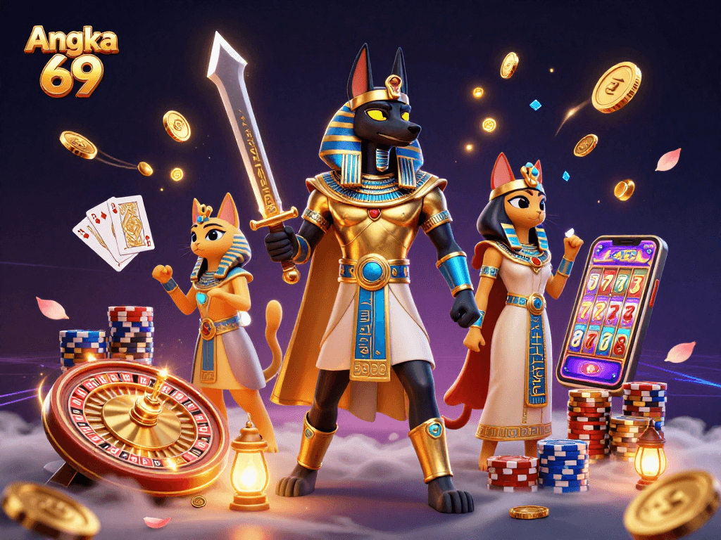 Engage in thrilling gameplay at Angka 69 with captivating ancient themes and dynamic casino elements.