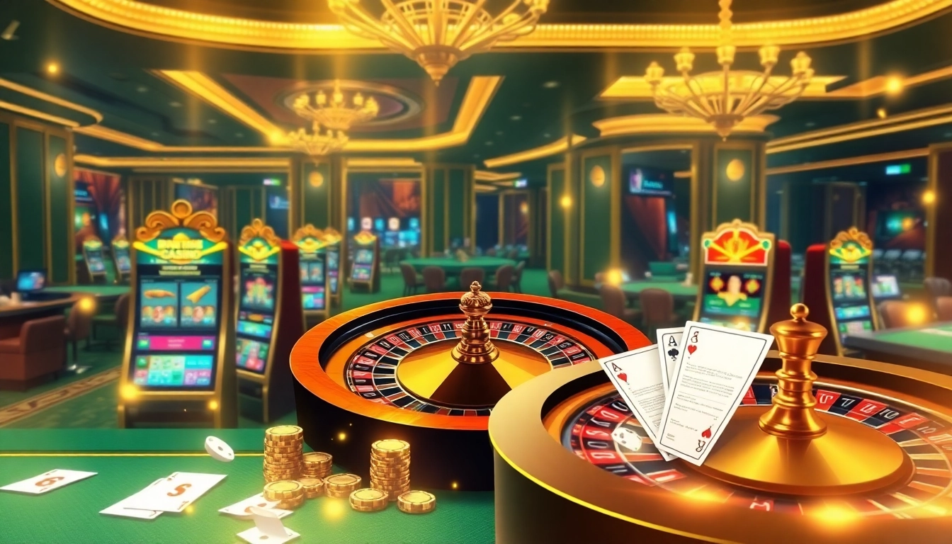 Experience the thrilling world of amanahtoto with vibrant online gambling visuals, featuring exciting casino elements.