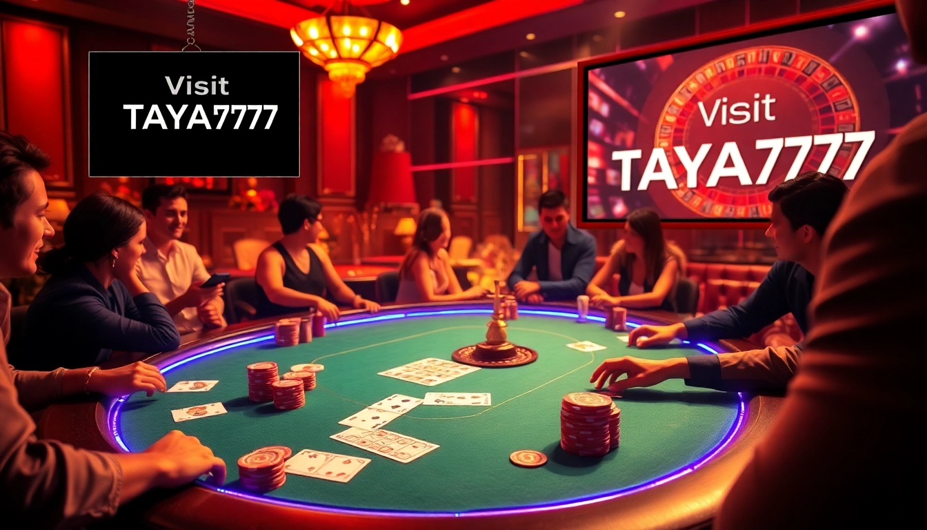 Experience thrilling gameplay and casino action when you visit TAYA777, the ultimate online gaming platform.