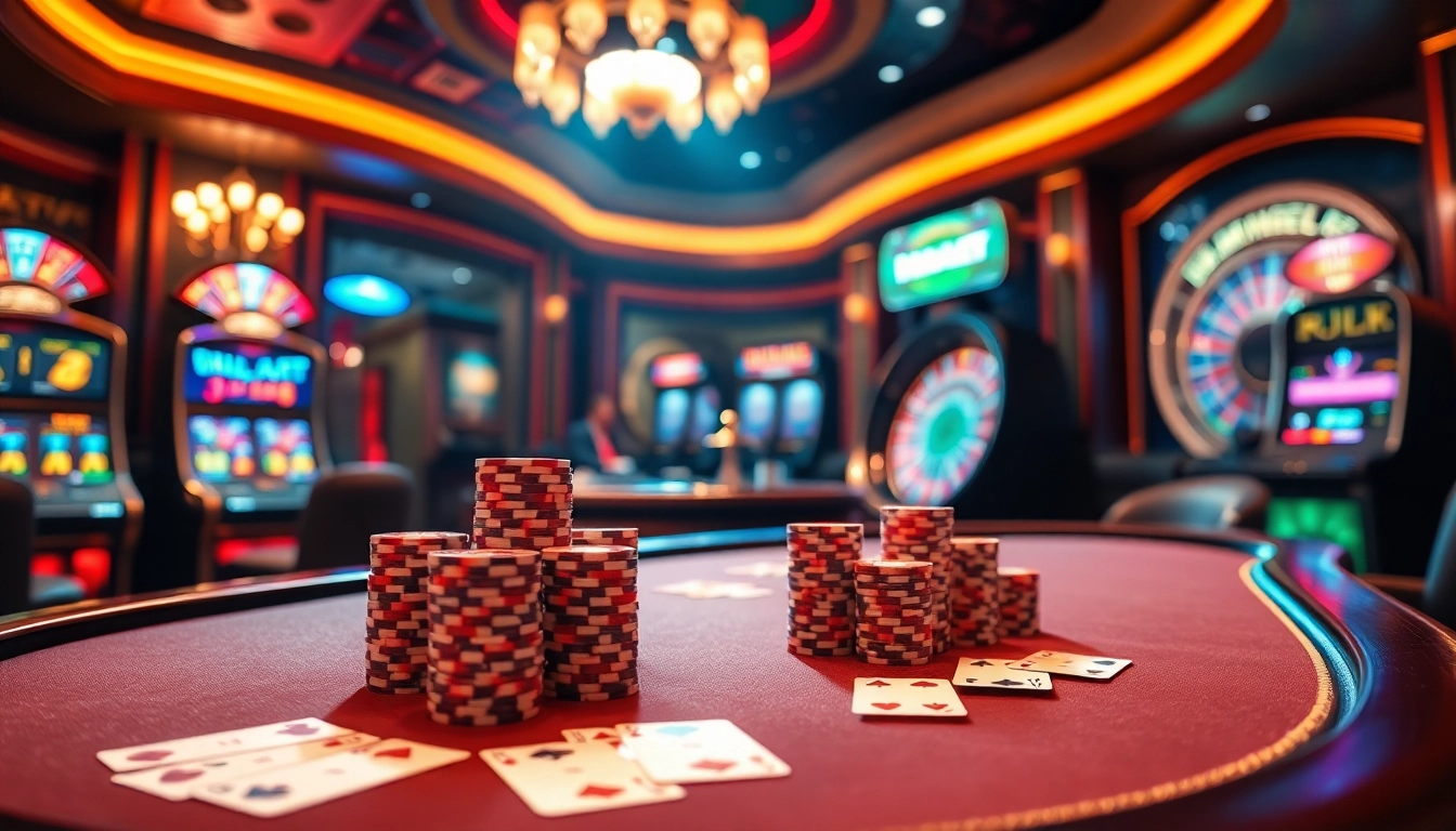 Interpreting dreams with a focus on gambling excitement in a vibrant casino setting.