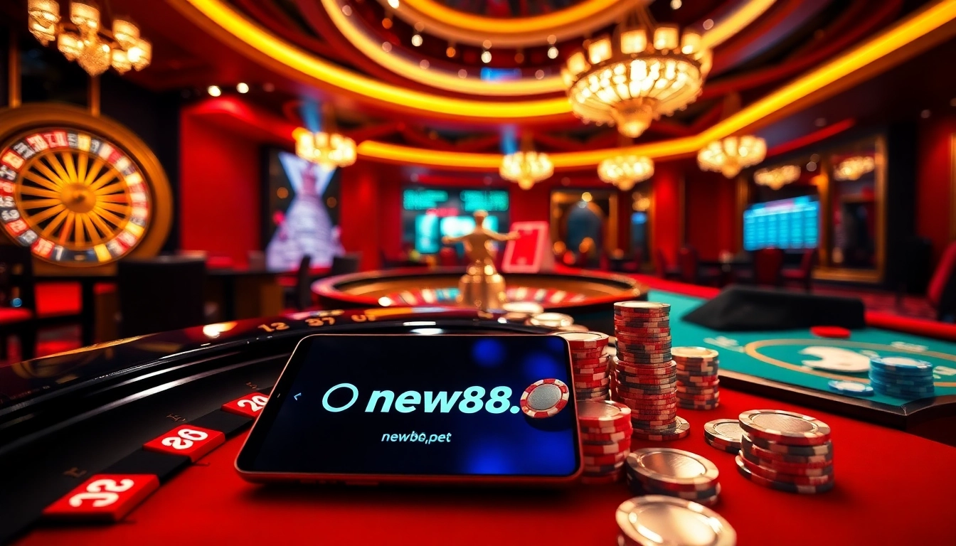 Experience the excitement of gambling at https://new88.pet/ with vibrant casino tables and thrilling digital interfaces.