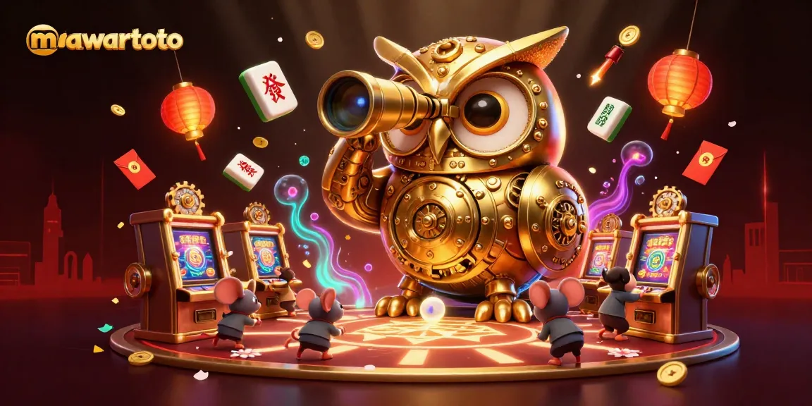 Maartoto menampilkan strategi menang di kasino online dengan ilustrasi slot bertema yang menarik.