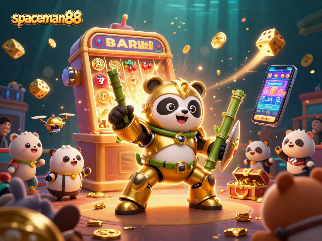 Experience winning thrills with spaceman88 as you pilot through a vibrant casino adventure.