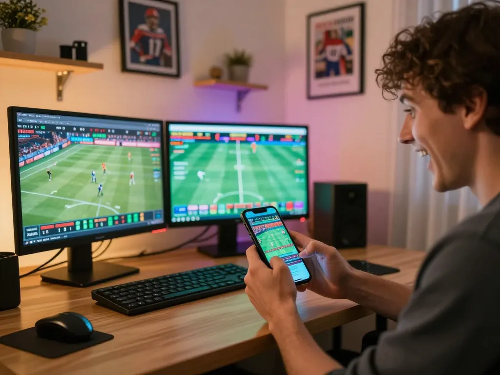 Experience engaging sports betting on nddo while enjoying the thrill of live games in a cozy setting.