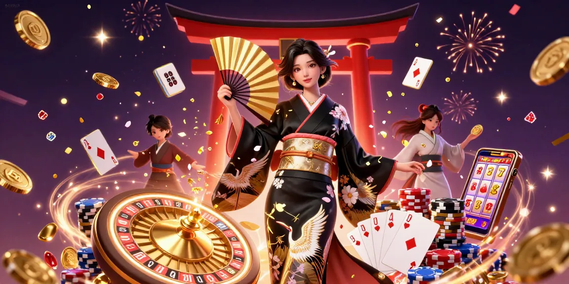 Bet on HITCLUB with a lively casino scene showcasing vibrant characters, coins, and gaming elements.