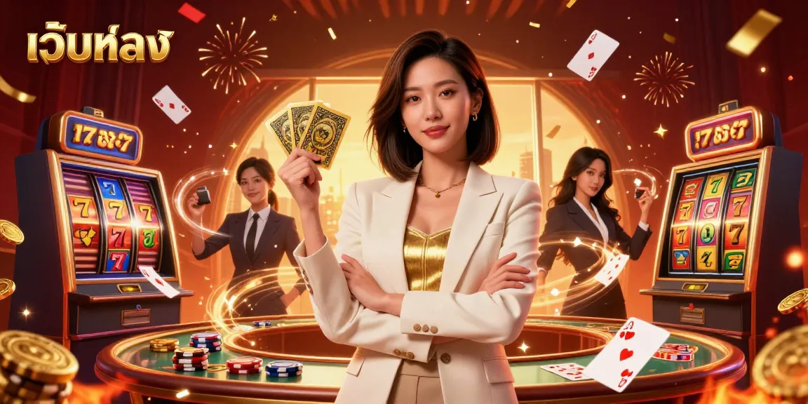 Play เว็บตรง slots with exciting reels, poker elements, and dynamic gaming action.