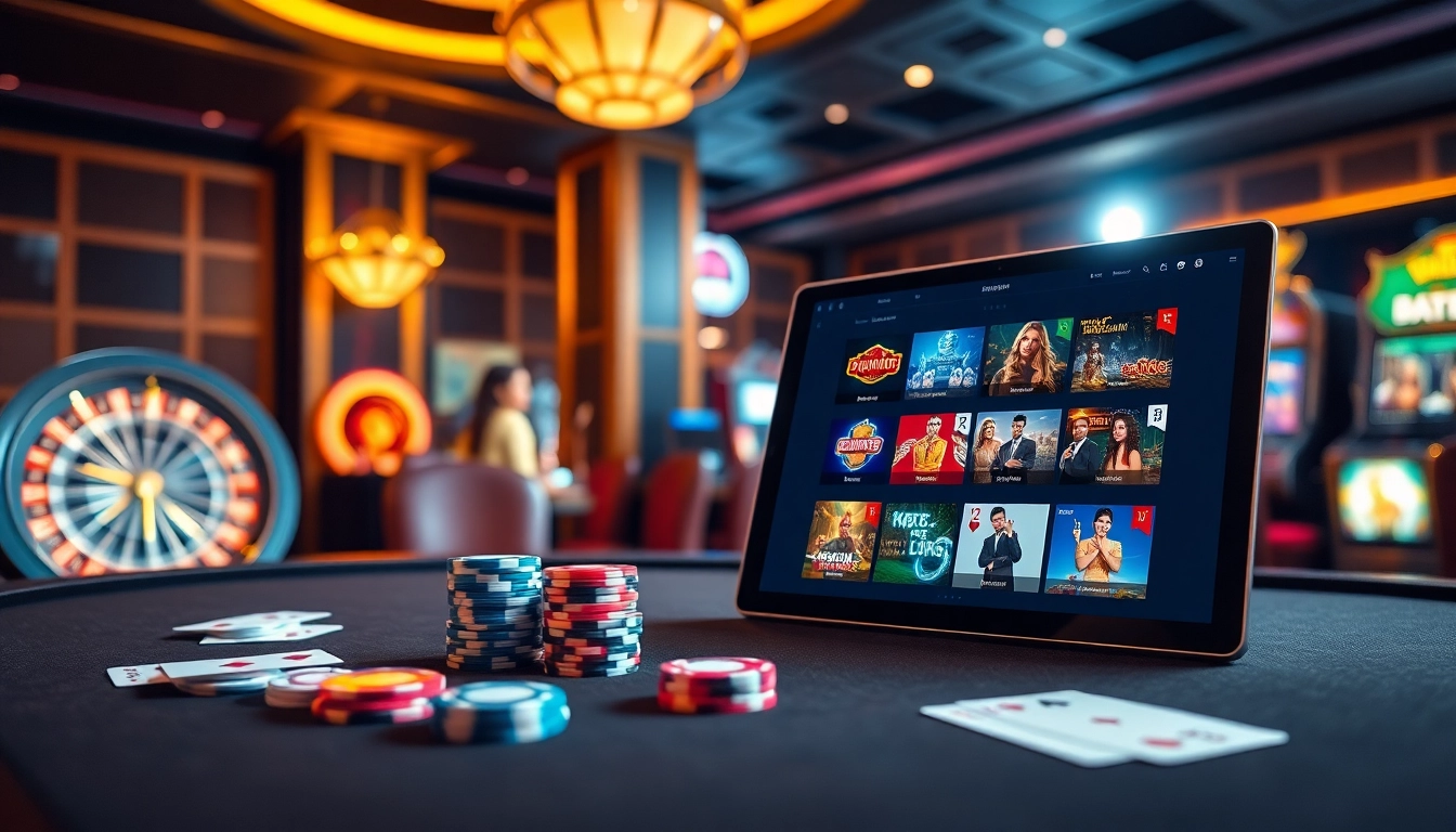 Experience the thrill of 98win đăng nhập with luxurious casino visuals enhanced by vibrant games.