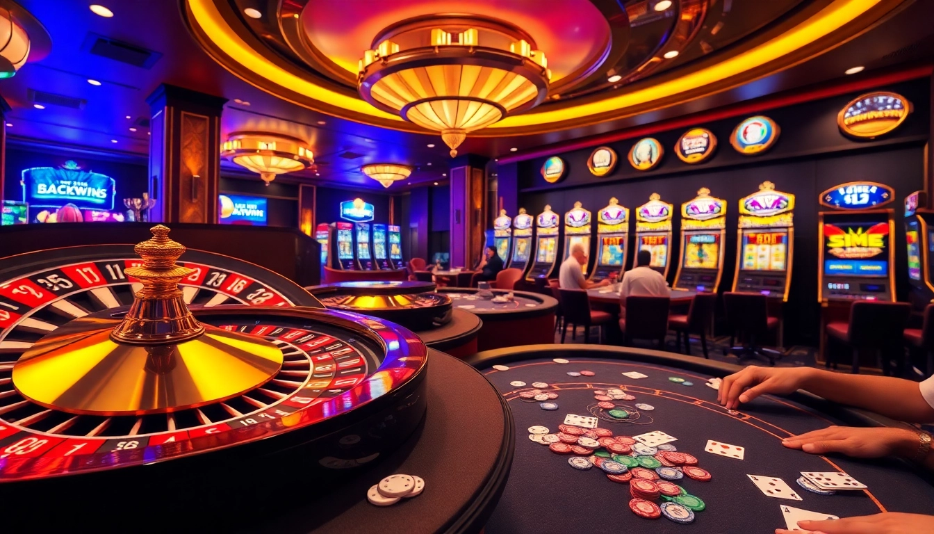 Join the action at Luckywin club, featuring vibrant tables and thrilling games for all gamblers.