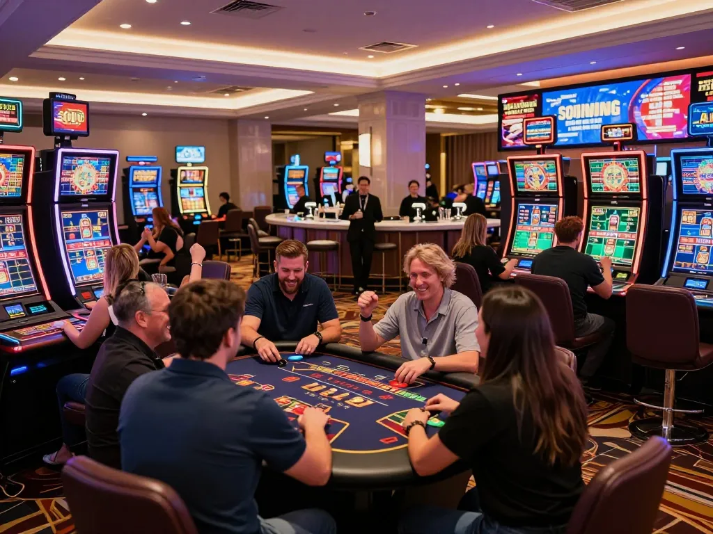 Experience the thrill of casino nk88 with lively gaming action and vibrant atmosphere.