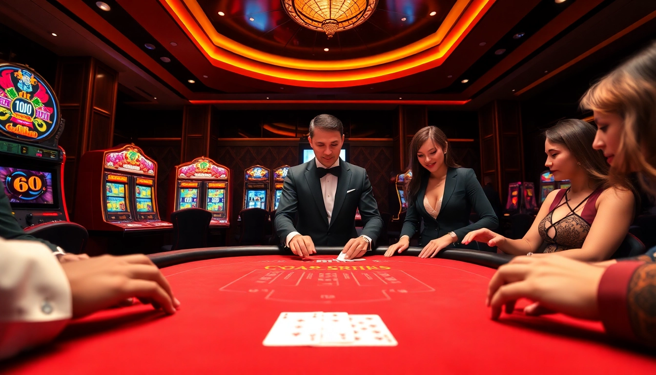 Experience the excitement at kiss888 with immersive casino games and vibrant slot machines.