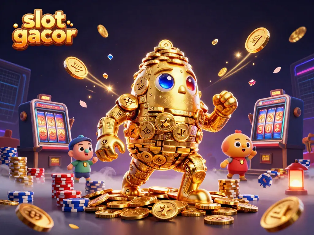 Experience big wins with slot gacor in a vibrant casino scene full of treasures and excitement.