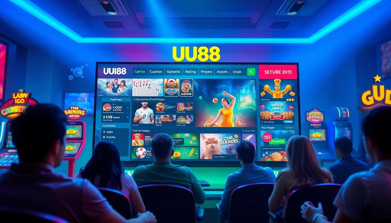 Exciting online gaming experience at UU88 with diverse games and secure payment options.