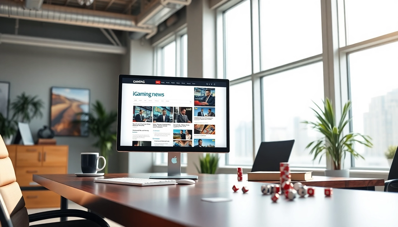 Engage with Africa igaming news updates on a professional iGaming news desk.