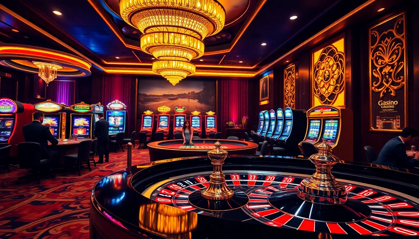 Experience the thrill of 18vip娱乐 with an engaging casino environment showcasing eager players at the roulette table.