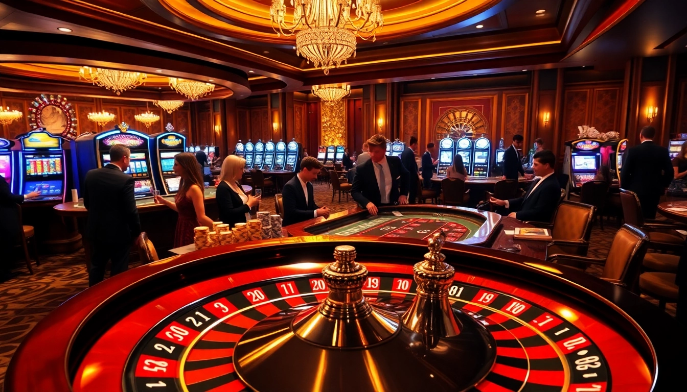 C168 enhancing the gambling experience at a luxurious casino with vibrant poker action.