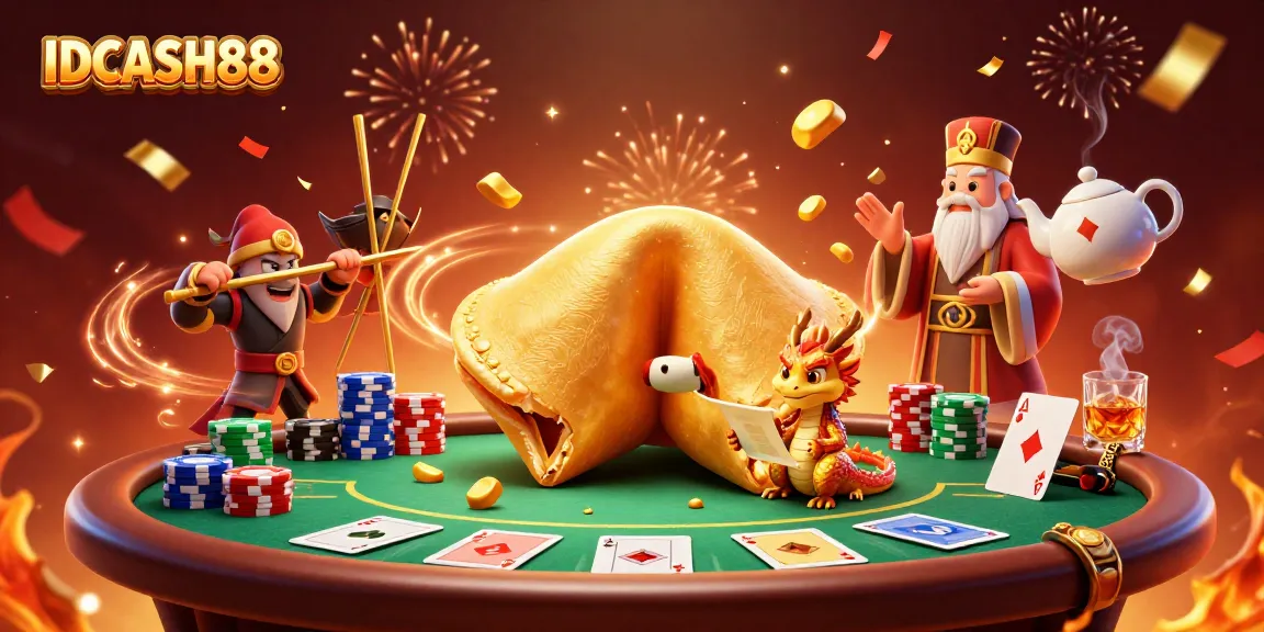 Play thrilling casino games at IDCASH88 with vibrant characters and dynamic elements.