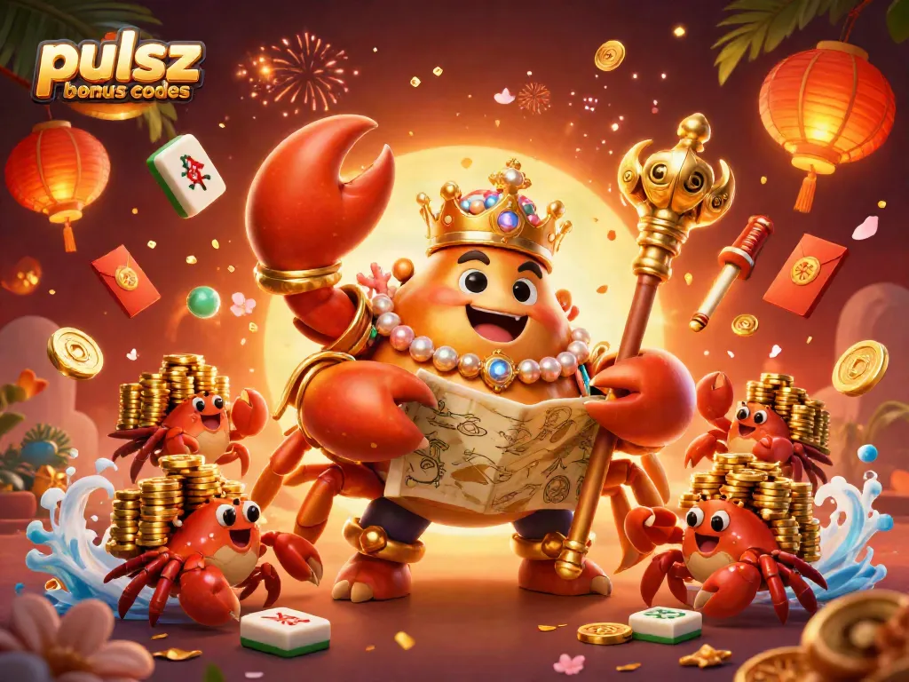 Experience pulsar bonus codes with free Gold Coins and Sweeps Coins in an engaging casino illustration.