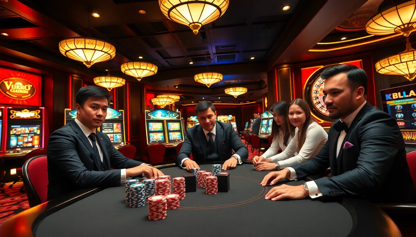 Experience thrilling gameplay at uu 88 with vibrant slot machines and high-stakes poker.