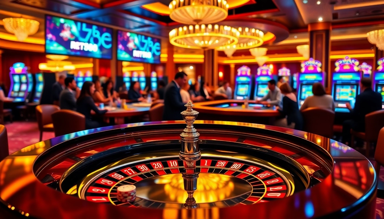 Experience excitement and luxury at the rr88 link casino with vibrant gaming visuals.