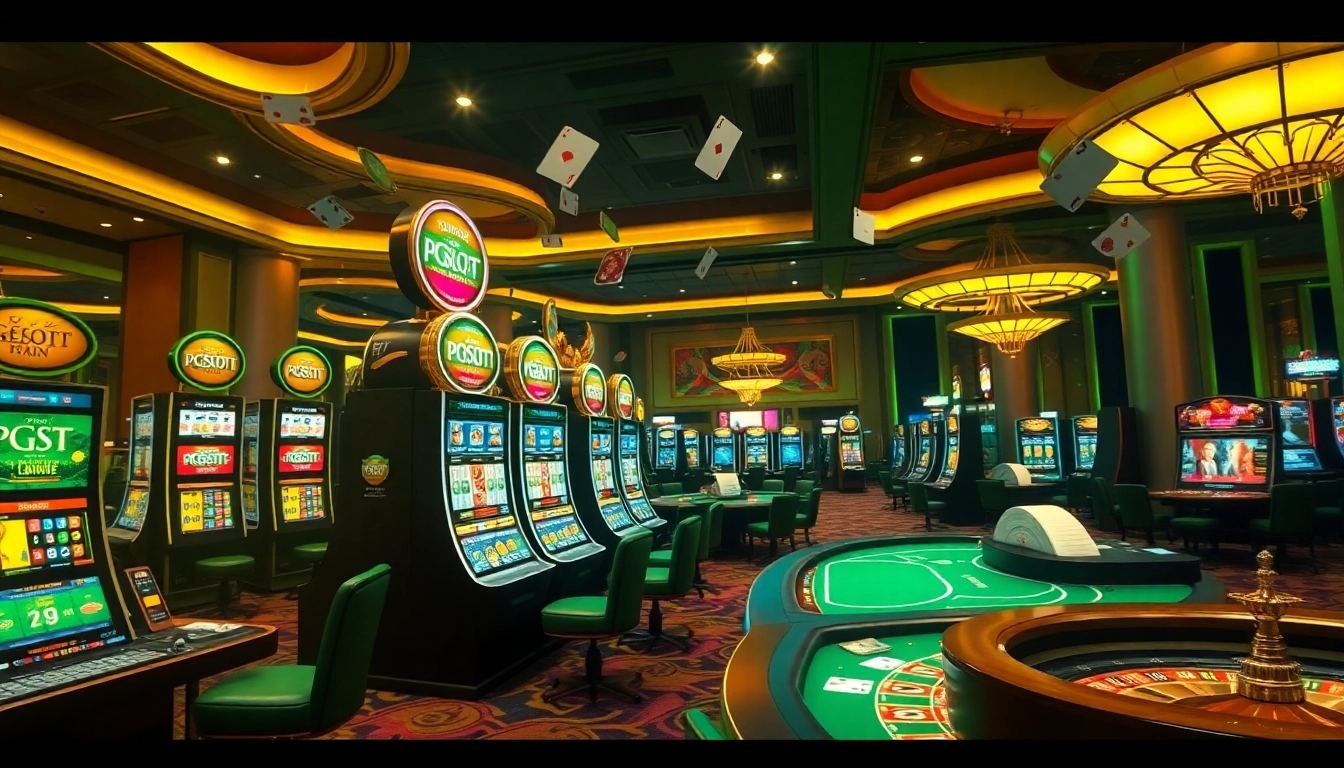 Experience the thrill of winning at PGSLOT IN with vibrant casino games and engaging slot machines.