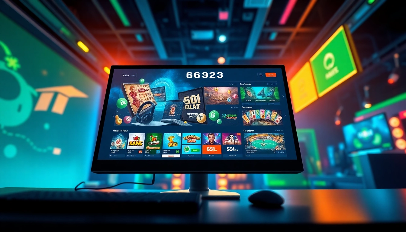 Experience the innovative 6623 online gaming platform showcasing vibrant games and top security features.