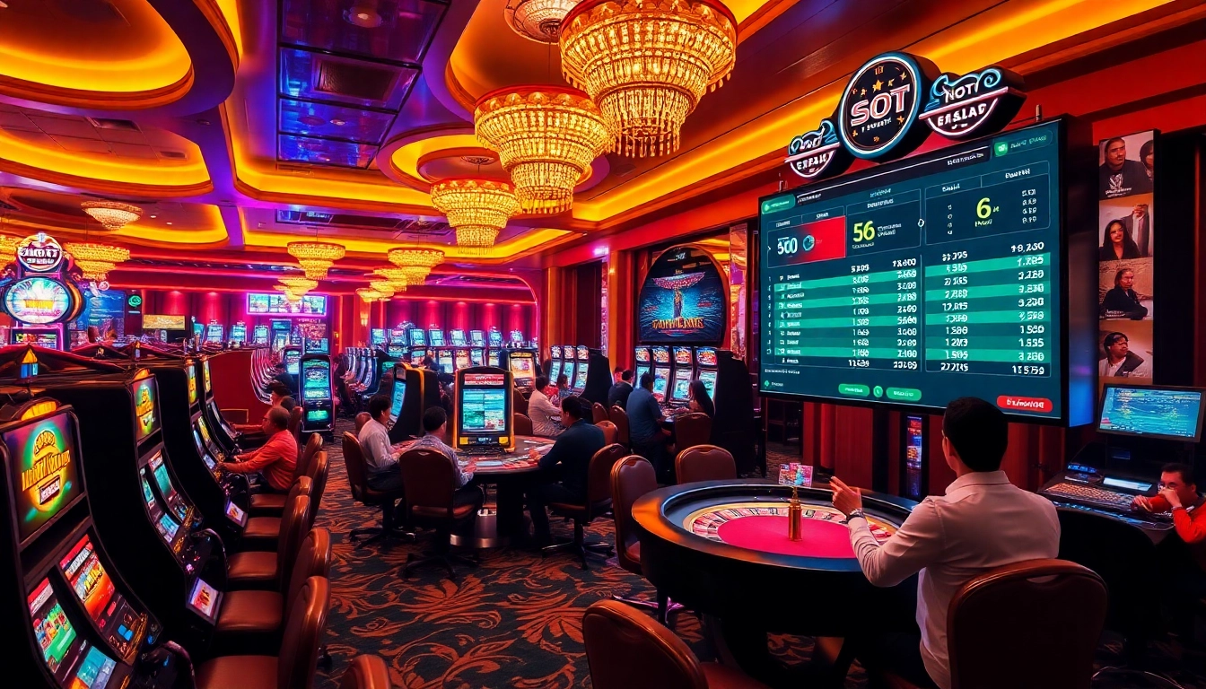 Engage with sbobet link login for seamless betting experiences in a vibrant casino atmosphere.